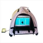 anti-glare-LapDome Portable Sun Shade Weather Protecting Carrying Case Laptop Tablet Phone